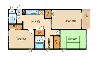 物件の間取り画像