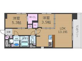 物件の間取り画像