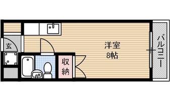 ゼンコウコーポラス1208の間取り