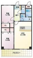 物件の間取り画像