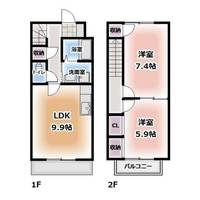 物件の間取り画像