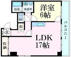 物件の間取り画像