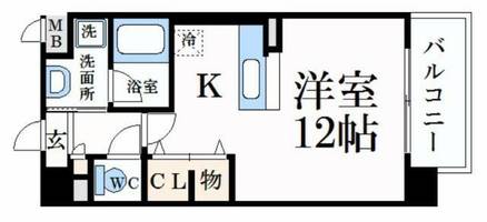 物件の間取り画像