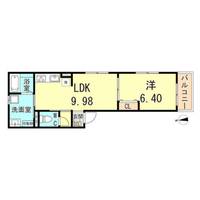 兵庫県神戸市垂水区中道2丁目(アパート)の賃貸物件の間取り