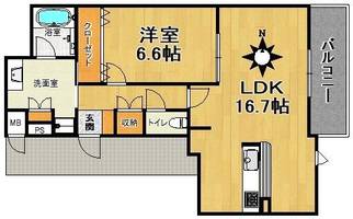 物件の間取り画像