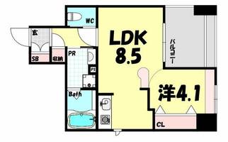 物件の間取り画像