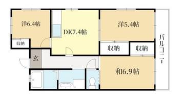 物件の間取り画像