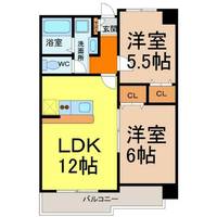 物件の間取り画像