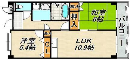 物件の間取り画像