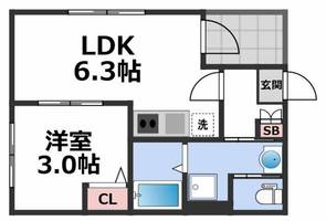 物件の間取り画像