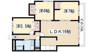 物件の間取り画像