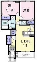 物件の間取り画像