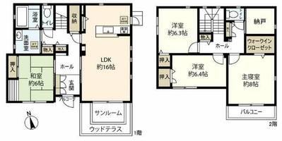 物件の間取り画像