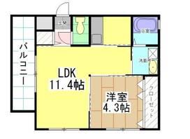 物件の間取り画像