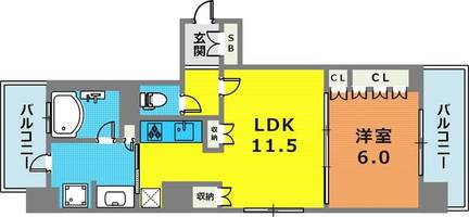 物件の間取り画像