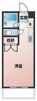 シティハイツSAKAE205の間取り