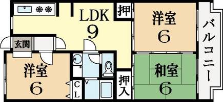 物件の間取り画像