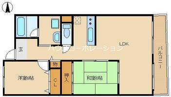 物件の間取り画像