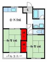 ハヤシコーポの間取り