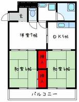 物件の間取り画像