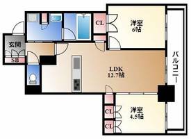 物件の間取り画像