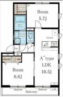 物件の間取り画像