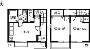 物件の間取り画像