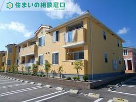 愛知県西尾市平坂町家下(アパート)の賃貸物件の外観
