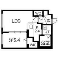 北海道札幌市東区北十六条東15丁目(マンション)の賃貸物件の間取り