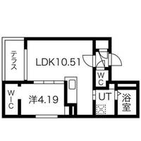 北海道札幌市北区北二十七条西3丁目(マンション)の賃貸物件の間取り