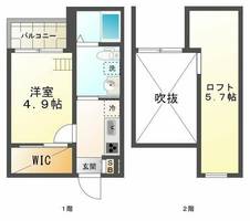 物件の間取り画像