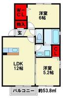 物件の間取り画像