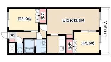 物件の間取り画像