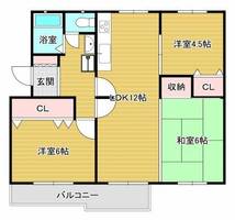 物件の間取り画像