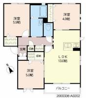 物件の間取り画像