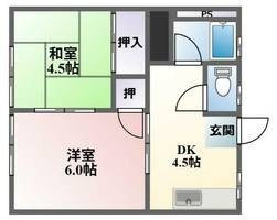 物件の間取り画像