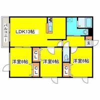 物件の間取り画像