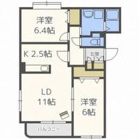 物件の間取り画像