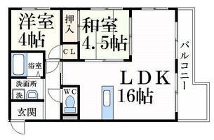 物件の間取り画像