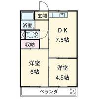 第一かがみビル202の間取り