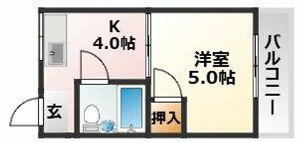 物件の間取り画像