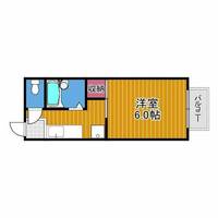 リバーヒル喜志の間取り