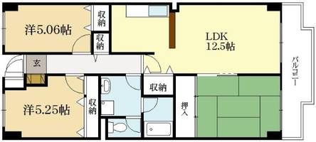 物件の間取り画像