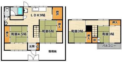 物件の間取り画像