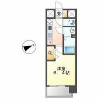 ディアレイシャス上前津の間取り