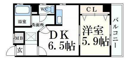 物件の間取り画像