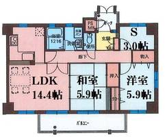 物件の間取り画像