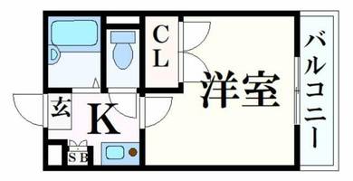 物件の間取り画像