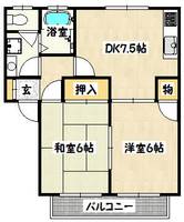 物件の間取り画像