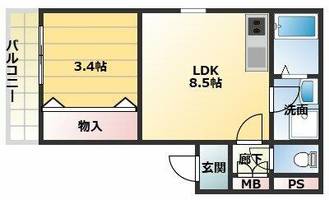 物件の間取り画像